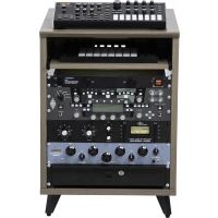 Gator Frameworks Meuble rack studio 10U Elite bois gris - Vue 10